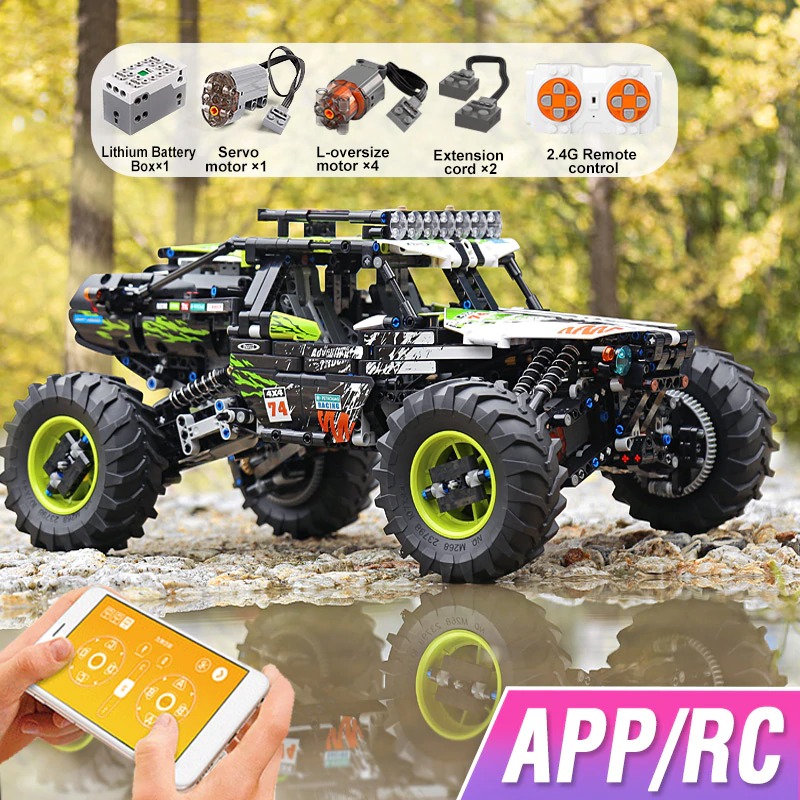 MOULD KING 18002 4WD RC Buggy Terrain Off-Road Climbing Truck