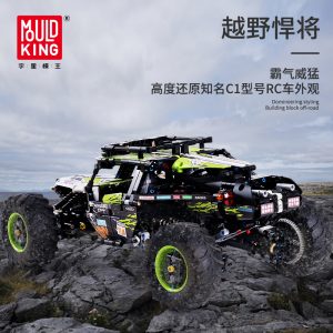 Mould King Moc Technic Buggy Remote Control Terrain Off Road Climbing Truck Model Building Blocks 18002 14