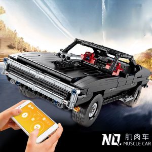 Mould King 13081 Technic App Motorized Car With Moc 17750 Ultimate Muscle Car Model Building Blocks 2