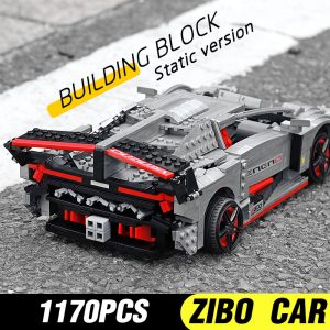 Mould King 13110 Technic Car Toys Moc 10574 Lamborghinis Veneno Roadster Model 20091 Building Blocks Kids 5