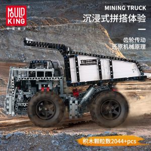 Mould King 13170 Technic Series Liebher Terex T284 Mining Excavator Dump Truck Model 29699 Motor Car 2
