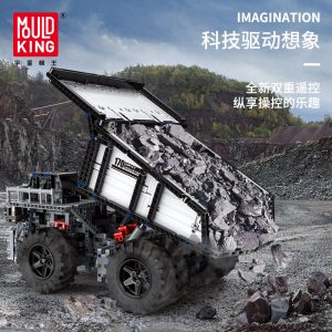 Mould King 13170 Technic Series Liebher Terex T284 Mining Excavator Dump Truck Model 29699 Motor Car 3