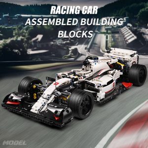 Mould King Moc 13117 Technic City F1 Racing Car The 24 Hours Race Car Model Building 4