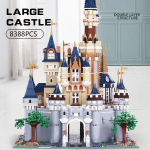 Mould King Girl Friends The Moc 13132 Princess Disneys Castle Model Building Blocks Bricks With 71040 4