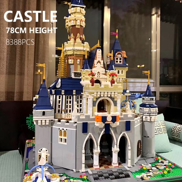 Mould King Girl Friends The Moc 13132 Princess Disneys Castle Model Building Blocks Bricks With 71040 5