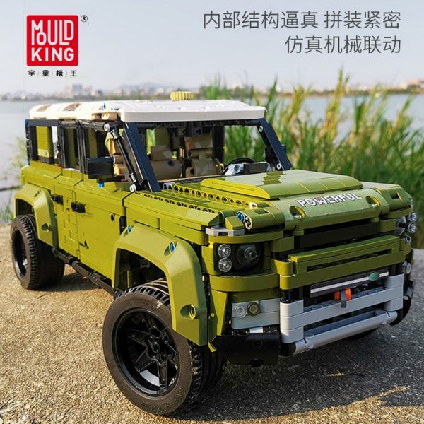 Mould King Moc 13175 Technic Series Land Car Rover Off Road Vehicle Model Building Blocks Bricks 1