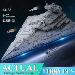 Mould King Star Plan Series The Moc 13135 Imperial Star Destroyer Ucs Fighters Set Building Blocks