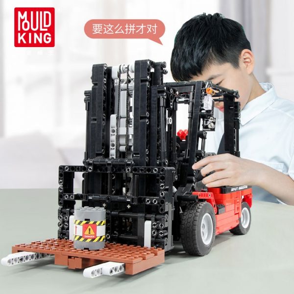 Mould King Technic Series City Engineering Vehicles Rc Forklift Mk Ii Truck Model Building Blocks Bricks 4