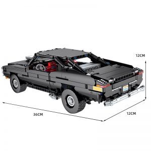 Mould King 13081 Technic App Motorized Car With Moc 17750 Ultimate Muscle Car Model Building Blocks