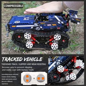 Mould King 13025 13026 Technic Rc Crawler Racing Car Remote Control Rc Car Model Building Blocks (1)