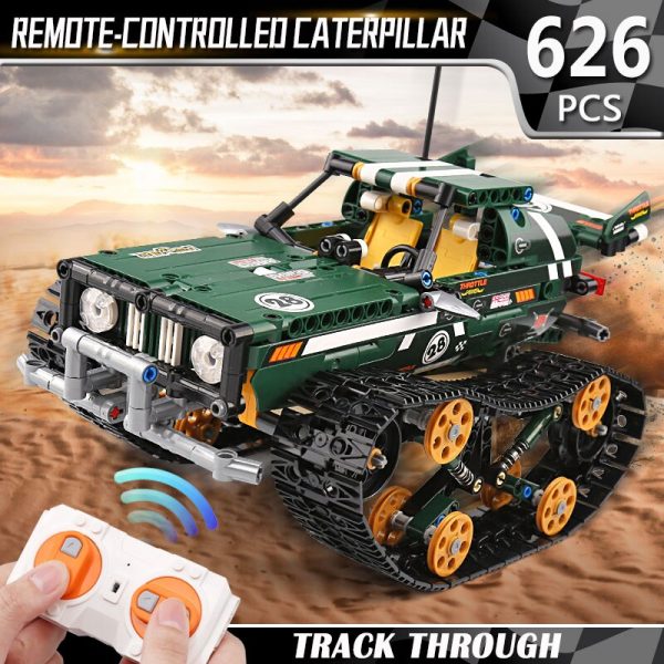 Mould King 13025 13026 Technic Rc Crawler Racing Car Remote Control Rc Car Model Building Blocks (4)