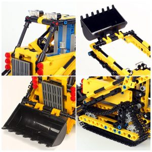 Mould King Technic Series 13014 514pcs City Glory Engineering Team Tractor Remote Control Building Blocks Brick 3