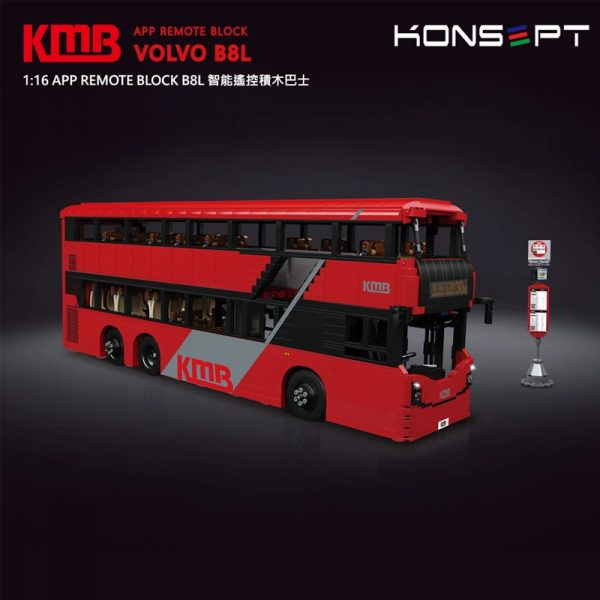 MOULDKING KB800 VOLVO B8L BUS with RCKb800 Volvo B8l Bus With Rc 2