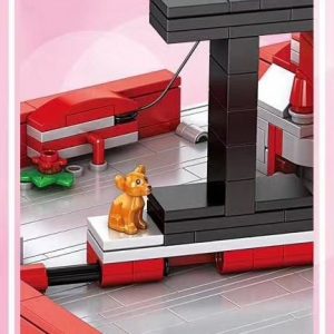 MOULD KING 10008 MOC 22083 Pop-Up Heart and Ring Box Love Story Book