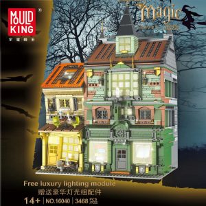 Mould King 16040 Harry Potter Magic Book Store (1)