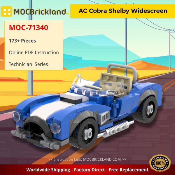 Mocbrickland Moc 71340 Ac Cobra Shelby Widescreen