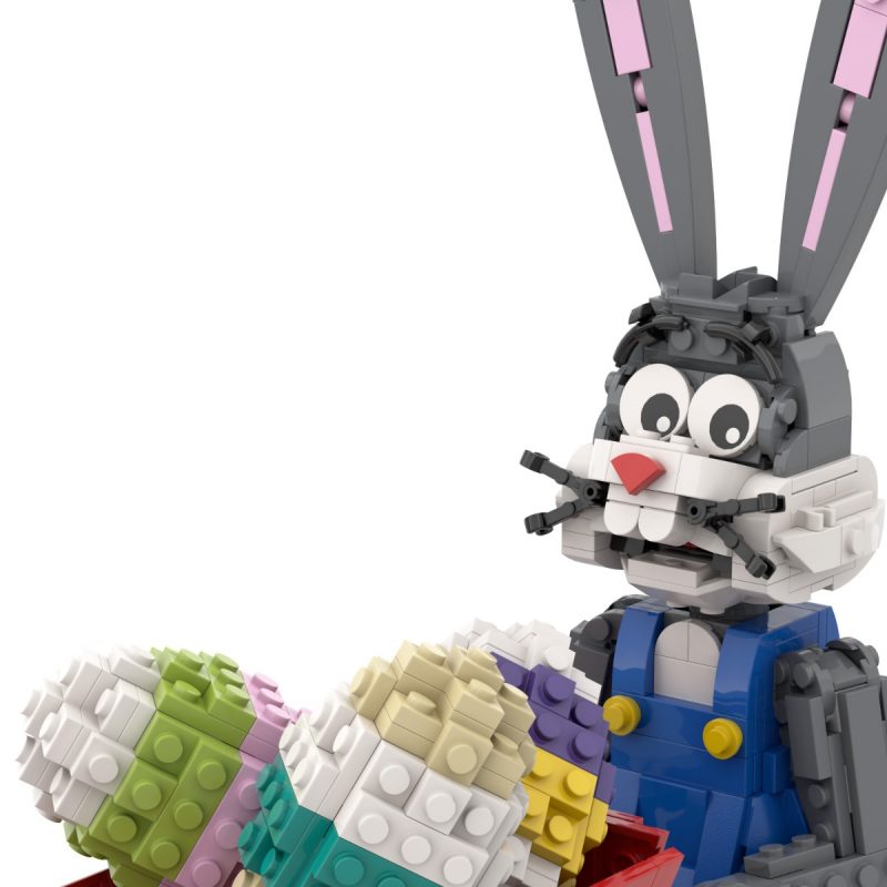 MOCBRICKLAND MOC-90094 Easter Bunny