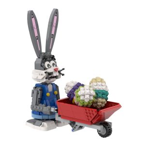 Mocbrickland Moc 90094 Easter Bunny (8)