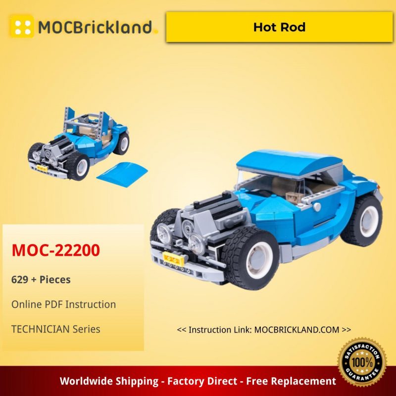 <div class="social-icons share-icons share-row relative" ><a href="whatsapp://send?text=MOCBRICKLAND%20MOC-22200%2010252%20Hot%20Rod - https://mouldkingblock.com/product/mouldking-technic-series/mocbrickland-moc-22200-10252-hot-rod/" data-action="share/whatsapp/share" class="icon button circle is-outline tooltip whatsapp show-for-medium" title="Share on WhatsApp" aria-label="Share on WhatsApp"><i class="icon-whatsapp"></i></a><a href="https://www.facebook.com/sharer.php?u=https://mouldkingblock.com/product/mouldking-technic-series/mocbrickland-moc-22200-10252-hot-rod/" data-label="Facebook" onclick="window.open(this.href,this.title,'width=500,height=500,top=300px,left=300px');  return false;" rel="noopener noreferrer nofollow" target="_blank" class="icon button circle is-outline tooltip facebook" title="Share on Facebook" aria-label="Share on Facebook"><i class="icon-facebook" ></i></a><a href="https://twitter.com/share?url=https://mouldkingblock.com/product/mouldking-technic-series/mocbrickland-moc-22200-10252-hot-rod/" onclick="window.open(this.href,this.title,'width=500,height=500,top=300px,left=300px');  return false;" rel="noopener noreferrer nofollow" target="_blank" class="icon button circle is-outline tooltip twitter" title="Share on Twitter" aria-label="Share on Twitter"><i class="icon-twitter" ></i></a><a href="mailto:enteryour@addresshere.com?subject=MOCBRICKLAND%20MOC-22200%2010252%20Hot%20Rod&body=Check%20this%20out:%20https://mouldkingblock.com/product/mouldking-technic-series/mocbrickland-moc-22200-10252-hot-rod/" rel="nofollow" class="icon button circle is-outline tooltip email" title="Email to a Friend" aria-label="Email to a Friend"><i class="icon-envelop" ></i></a><a href="https://pinterest.com/pin/create/button/?url=https://mouldkingblock.com/product/mouldking-technic-series/mocbrickland-moc-22200-10252-hot-rod/&media=https://mouldkingblock.com/wp-content/uploads/2021/09/Share-MOC-BRICK-LAND-Product-Design-CONTENT-HA-11-800x800.jpg&description=MOCBRICKLAND%20MOC-22200%2010252%20Hot%20Rod" onclick="window.open(this.href,this.title,'width=500,height=500,top=300px,left=300px');  return false;" rel="noopener noreferrer nofollow" target="_blank" class="icon button circle is-outline tooltip pinterest" title="Pin on Pinterest" aria-label="Pin on Pinterest"><i class="icon-pinterest" ></i></a><a href="https://www.linkedin.com/shareArticle?mini=true&url=https://mouldkingblock.com/product/mouldking-technic-series/mocbrickland-moc-22200-10252-hot-rod/&title=MOCBRICKLAND%20MOC-22200%2010252%20Hot%20Rod" onclick="window.open(this.href,this.title,'width=500,height=500,top=300px,left=300px');  return false;"  rel="noopener noreferrer nofollow" target="_blank" class="icon button circle is-outline tooltip linkedin" title="Share on LinkedIn" aria-label="Share on LinkedIn"><i class="icon-linkedin" ></i></a></div> Moc Brick Land Product Design Content HÀ (11)