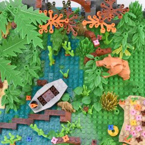 Creator Moc 89821 Tropical Rainforest Scene Brick Mocbrickland (6)