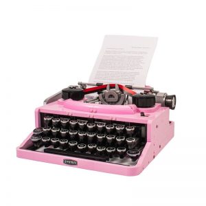 Creator Moc T5010b Pink Typewriter Mocbrickland (1)