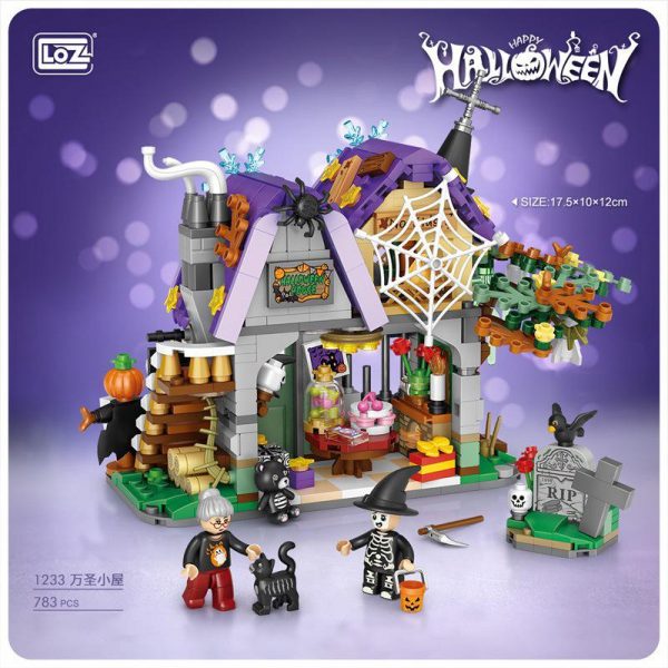 Loz 1233 Halloween Hut (5)