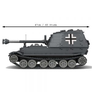 Military Moc 62740 Panzerjäger Tiger (p) Elefant By Gautsch Mocbrickland (2)