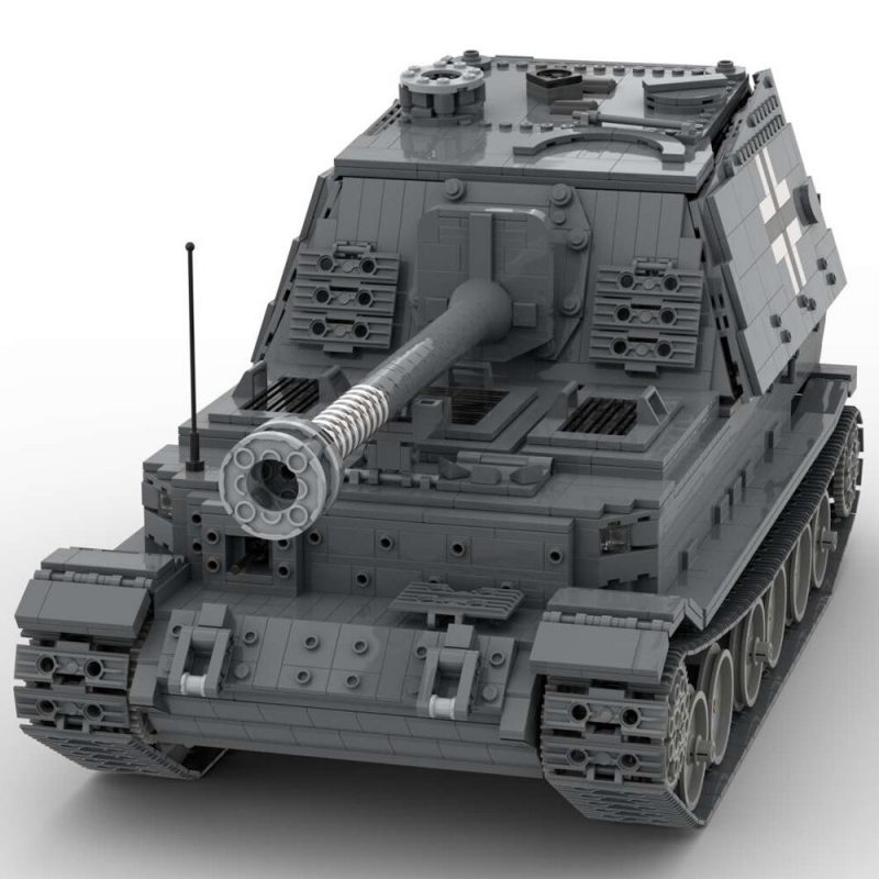 MOCBRICKLAND MOC-62740 Panzerjäger Tiger (P) Elefant