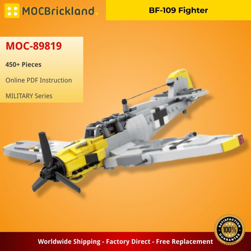 MOCBRICKLAND MOC-89819 BF-109 Fighter