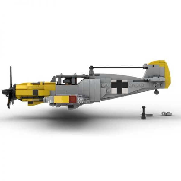 Military Moc 89819 Bf 109 Fighter Mocbrickland (5)