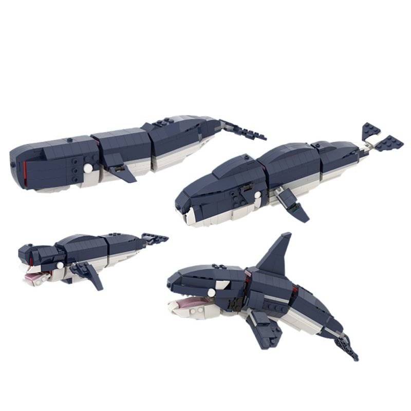 MOCBRICKLAND MOC-52256 Whales 31088 2 to 1 PLUS!