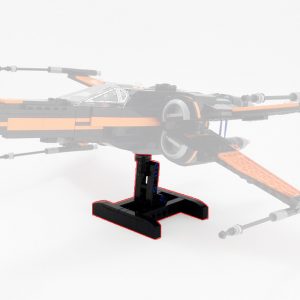 Mocbrickland Moc 17386 X Wing Display Stand (4)