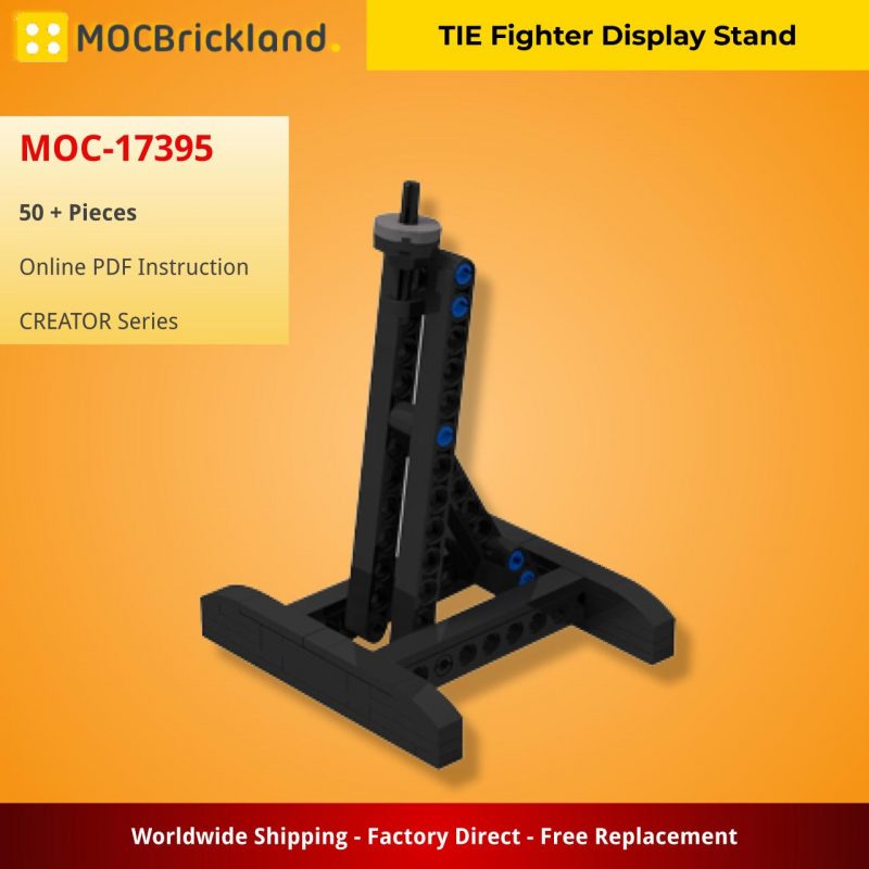 MOCBRICKLAND MOC-17395 TIE Fighter Display Stand