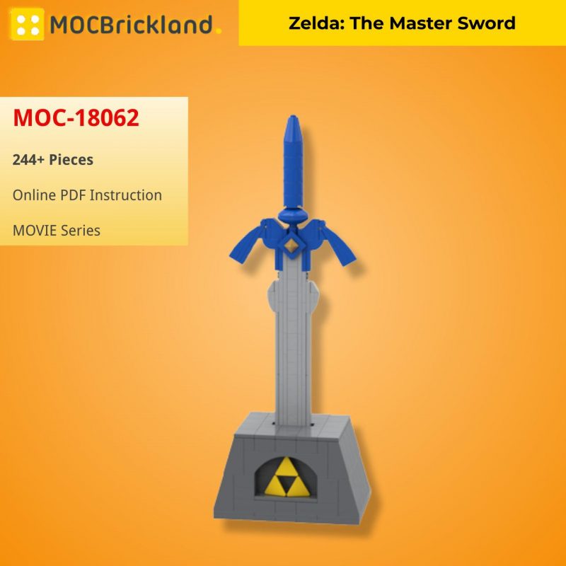 MOCBRICKLAND MOC-18062 Zelda: The Master Sword by SkywardBrick