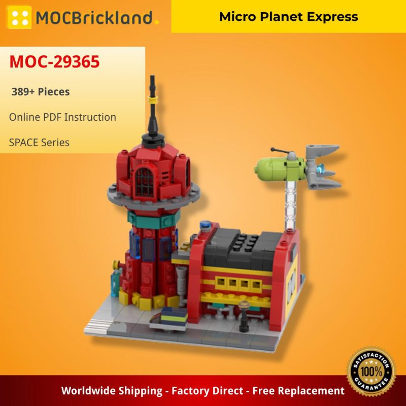 MOCBRICKLAND MOC-29365 Micro Planet Express
