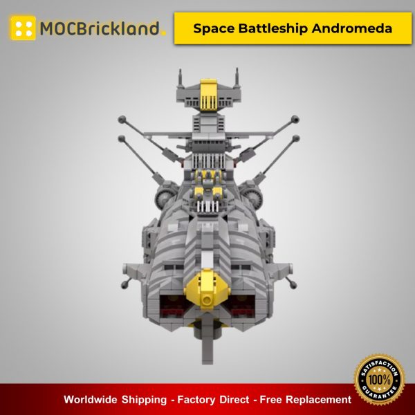 Mocbrickland Moc 32484 Space Battleship Andromeda (4)