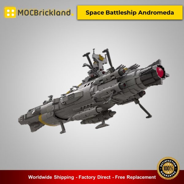Mocbrickland Moc 32484 Space Battleship Andromeda (5)