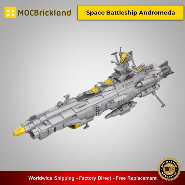 Mocbrickland Moc 32484 Space Battleship Andromeda (6)