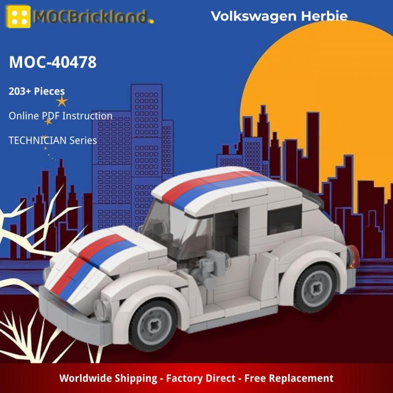 MOCBRICKLAND MOC-40478 Volkswagen Herbie