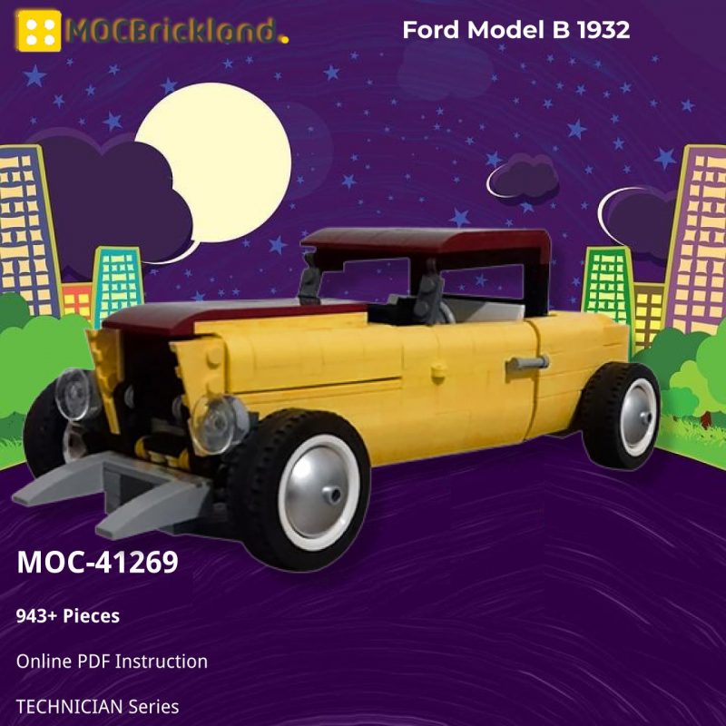 MOCBRICKLAND MOC-41269 Ford Model B 1932