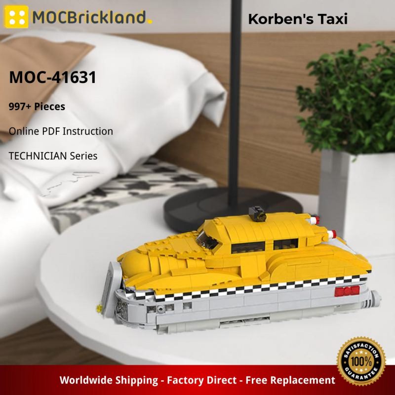 MOCBRICKLAND MOC-41631 Korben’s Taxi