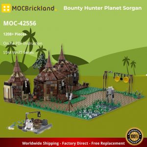 Mocbrickland Moc 42556 Bounty Hunter Planet Sorgan (2)