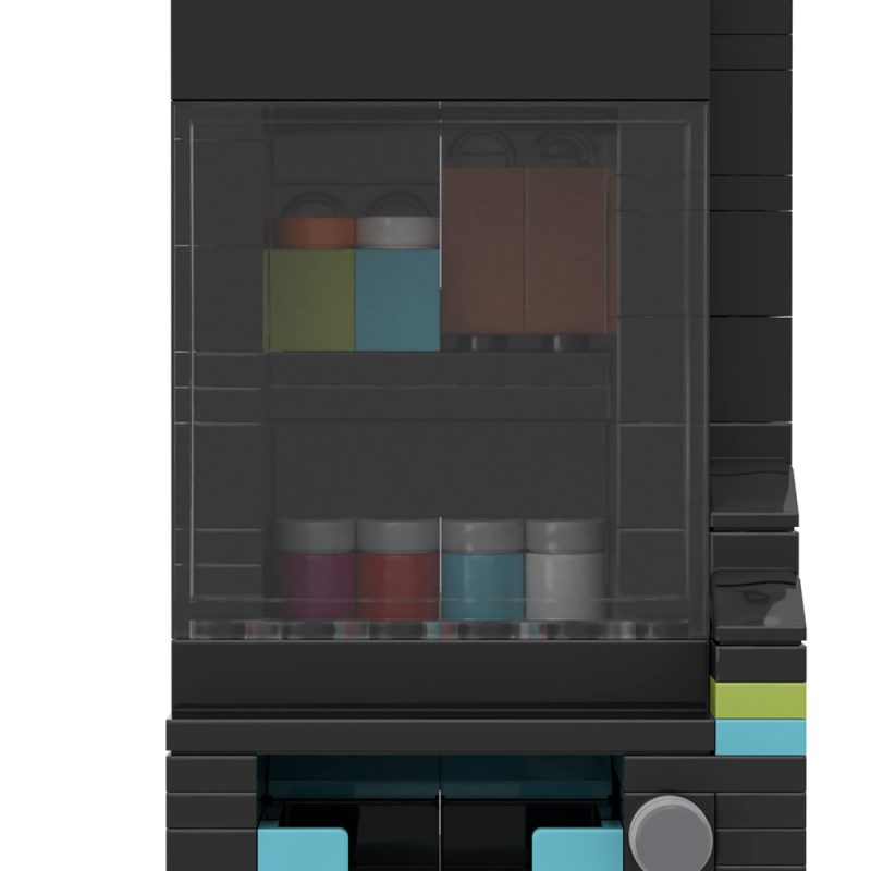 MOCBRICKLAND MOC-43536 Vending Machine (a Level 7 Puzzle Box)