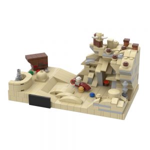 Mocbrickland Moc 43615 Micro Tatooine, A New Hope (20th Anniversary Style) (1)