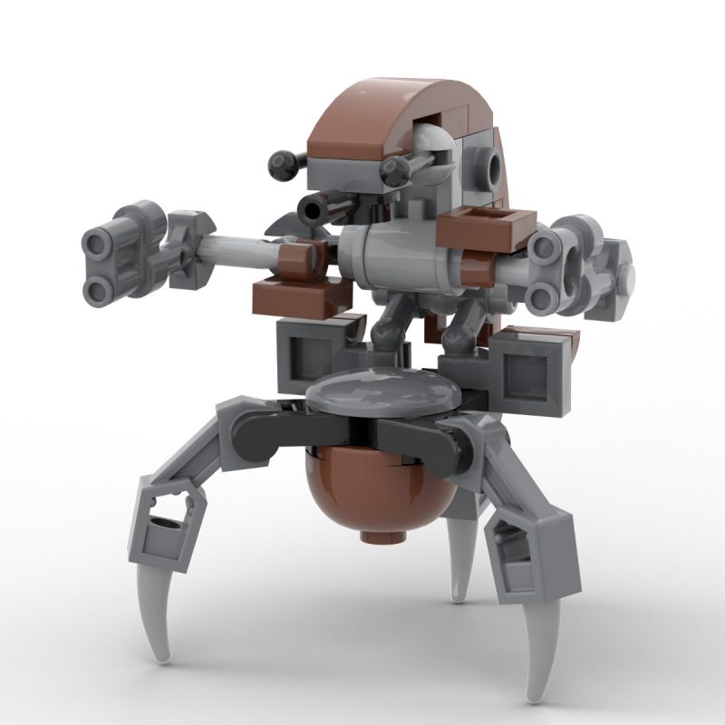 MOCBRICKLAND MOC-44416 Destroyer Droid / Droideka