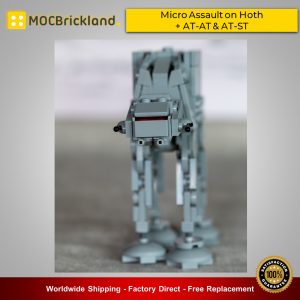 Mocbrickland Moc 44946 Micro Assault On Hoth + At At & At St (3)