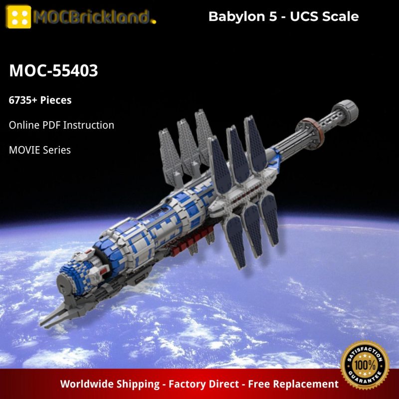MOCBRICKLAND MOC-55403 Babylon 5 – UCS Scale