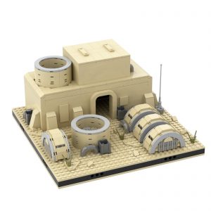 Mocbrickland Moc 56069 Desert Power Plant #11 For A Modular Tatooine (1)