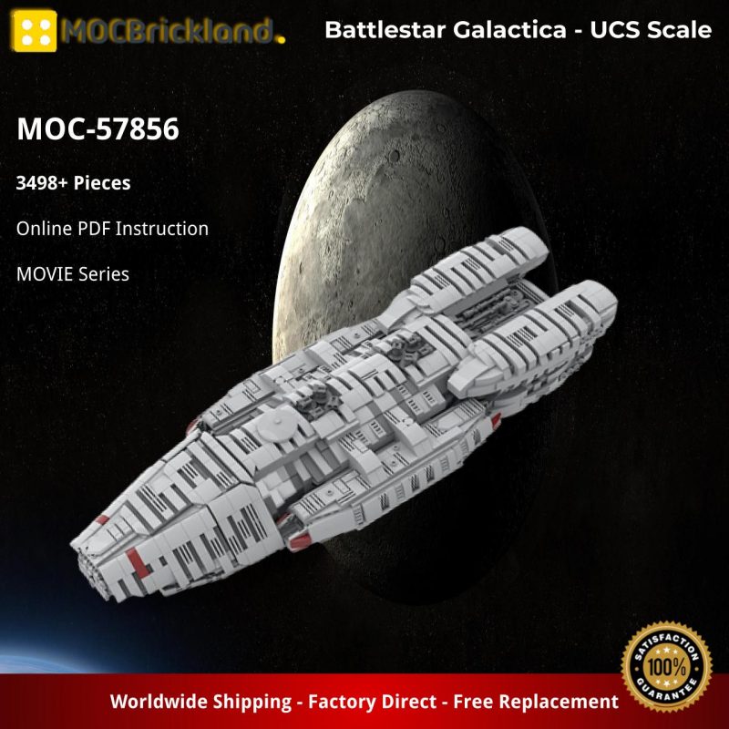 MOCBRICKLAND MOC-57856 Battlestar Galactica – UCS Scale