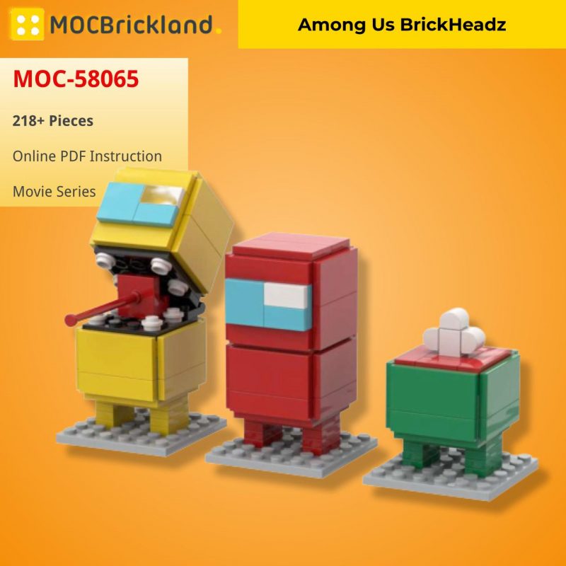 MOCBRICKLAND MOC-58065 Among Us BrickHeadz